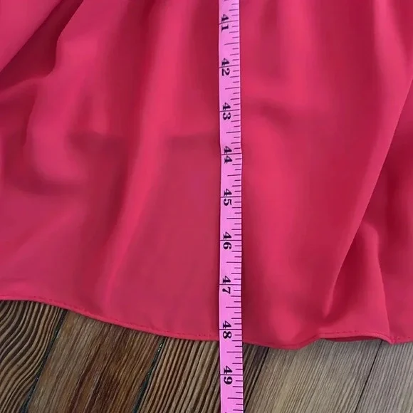 Nanette Lepore Smocked Midi Dress with Tiered Skirt and Ruffle Detail - Size 12 - Picture 12 of 13